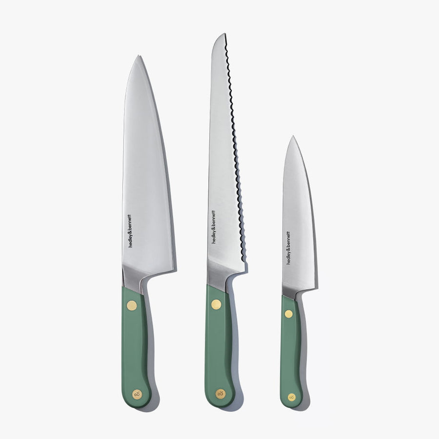 Material's Knife Set Trio Is Essential for Home Chefs - Review