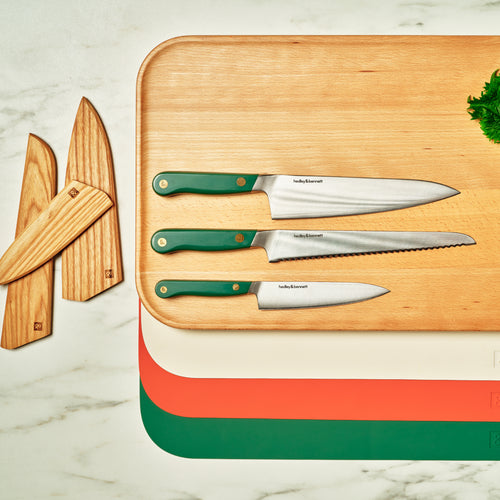 Shiso Green Chef's Knife Set