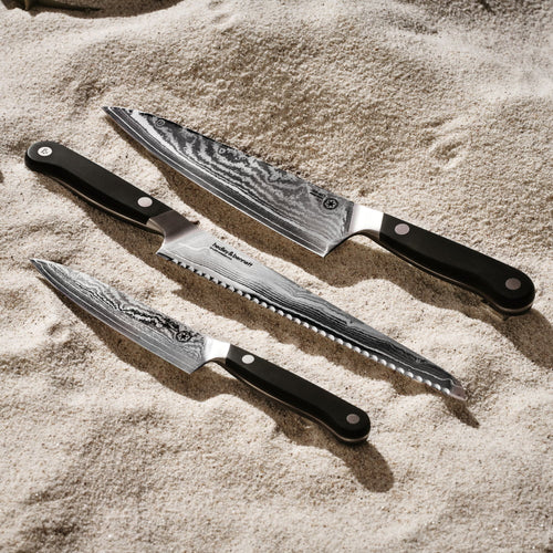 Galaxy Damascus Chef Knife Set