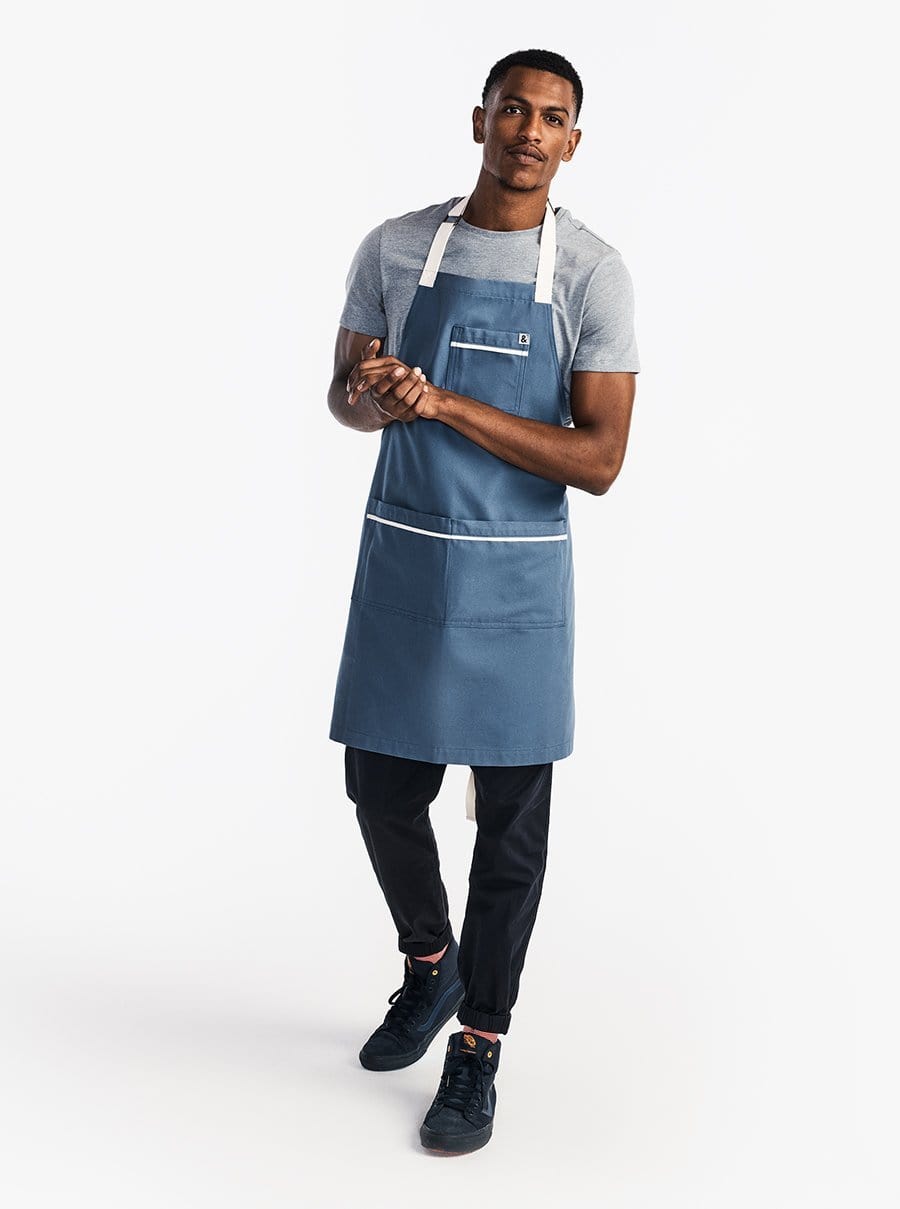 The Carryall Apron - Blue Moss