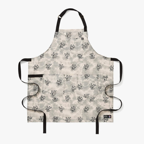 Essential Apron Grateful Dead Grey Tie Dye