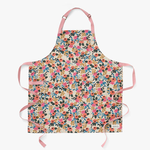 Product Map - Rifle Paper Co. Rosa Natural Apron - Essential