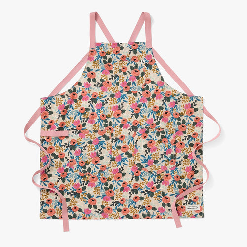 Product Map - Rifle Paper Co. Rosa Natural Crossback Apron