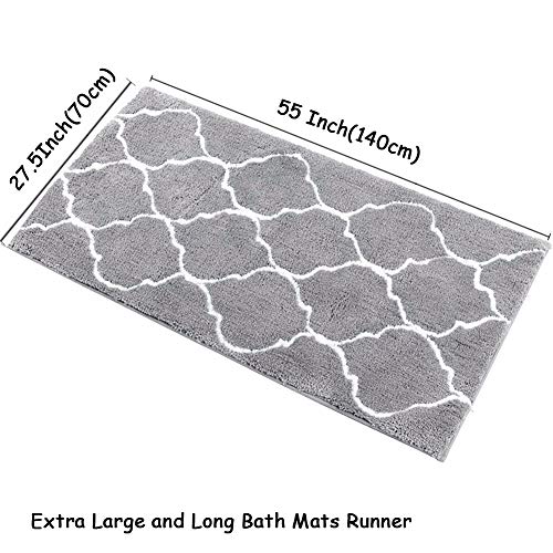 extra long bathroom floor mats