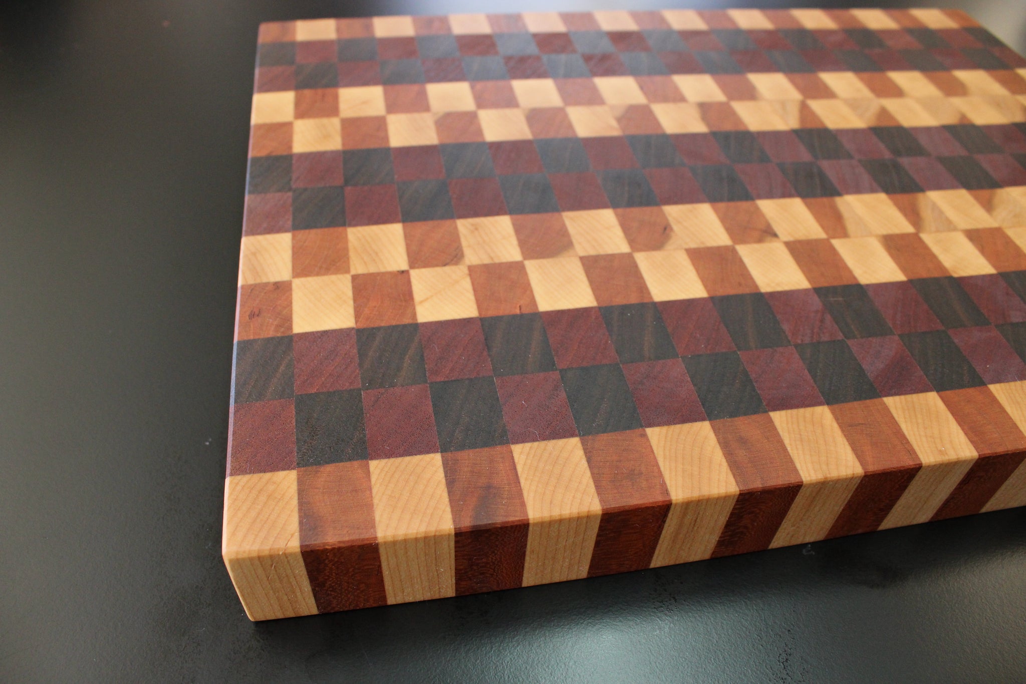 big wooden cutting board