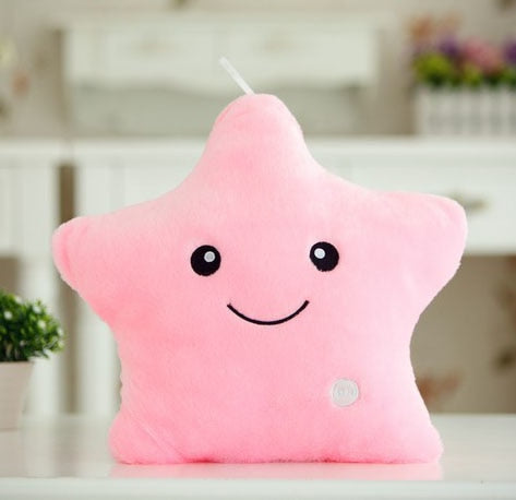 plush star pillow