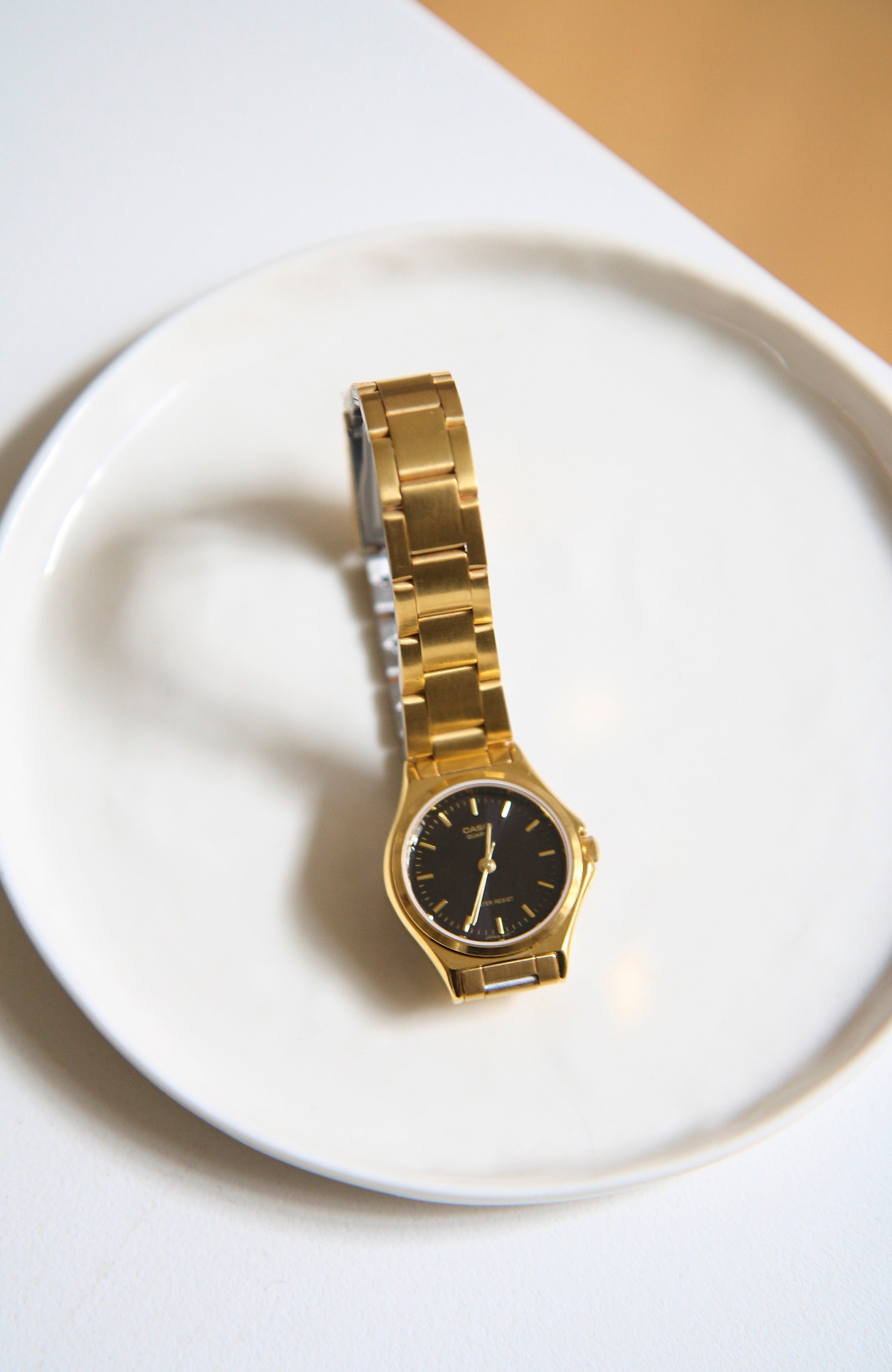 casio gold watch