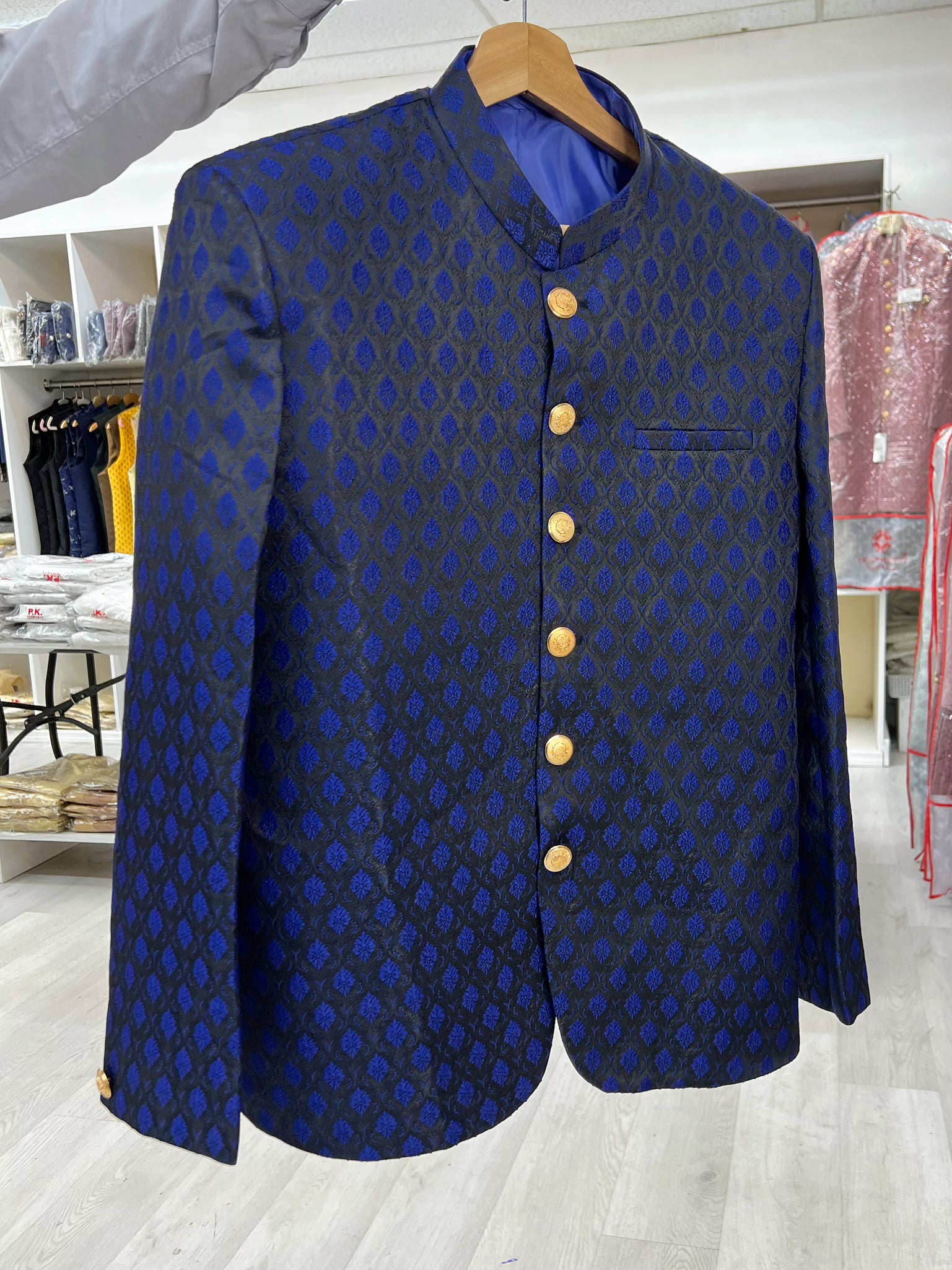 Dark blue prince coat