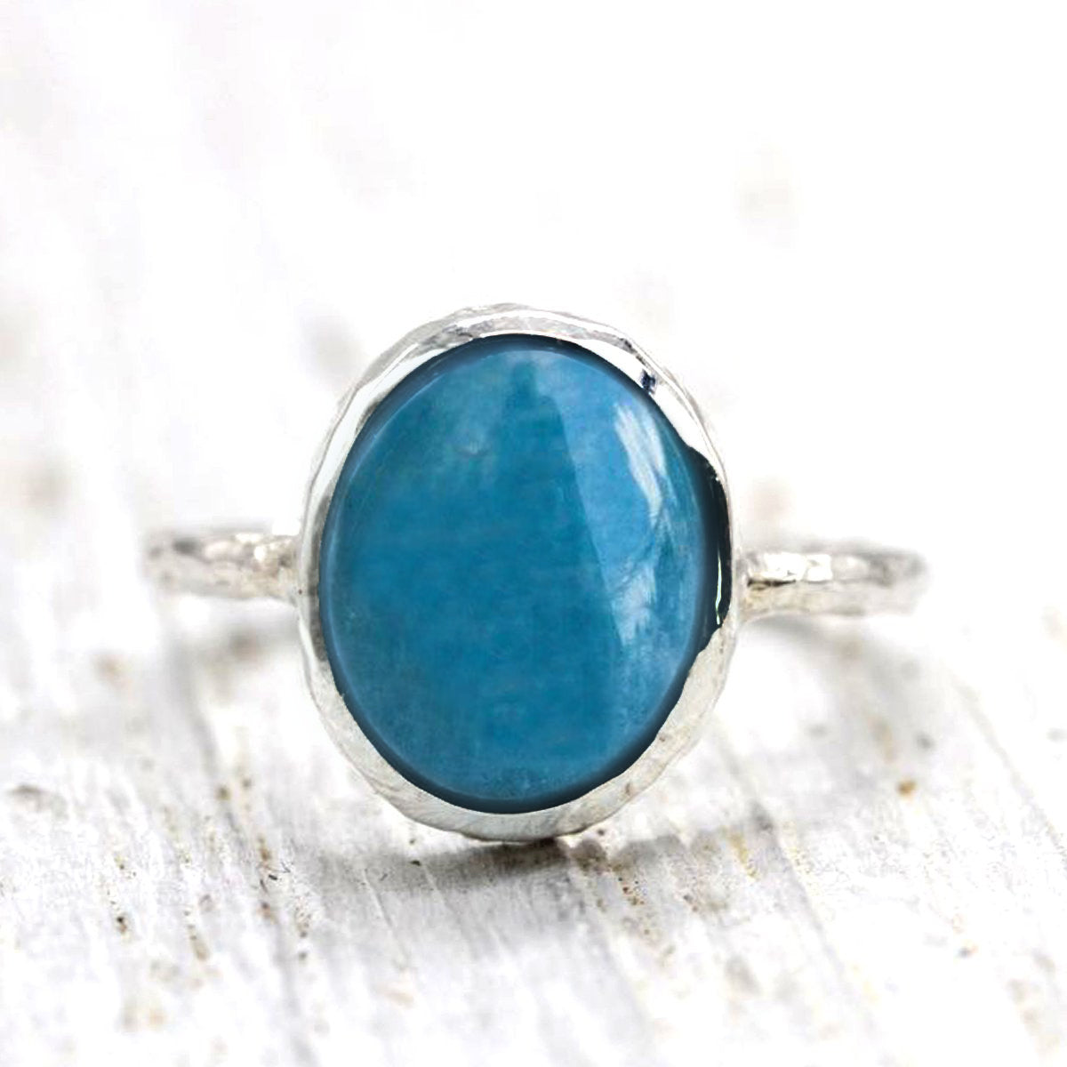 Blue Leapfin ring-