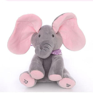 singing elephant plush toy