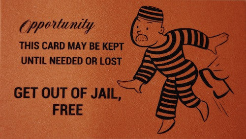 Get Out Of Jail Free Card Scam Stuff