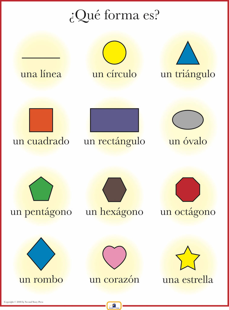 3 d shapes in spanish