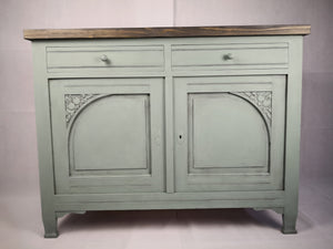 Vintage Anrichte Restyle In Seafoam Green Kleine Upcyclerei