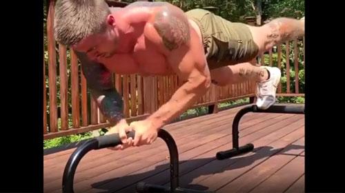 Lebert Parallettes™ workout with Jay T. Maryniak