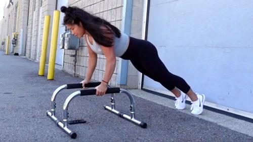 Upper Body Lebert Parallettes™ Workout by Little T Fitness