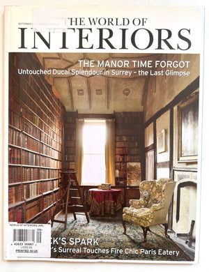 The World of Interiors - September 2015 - High Valley Books