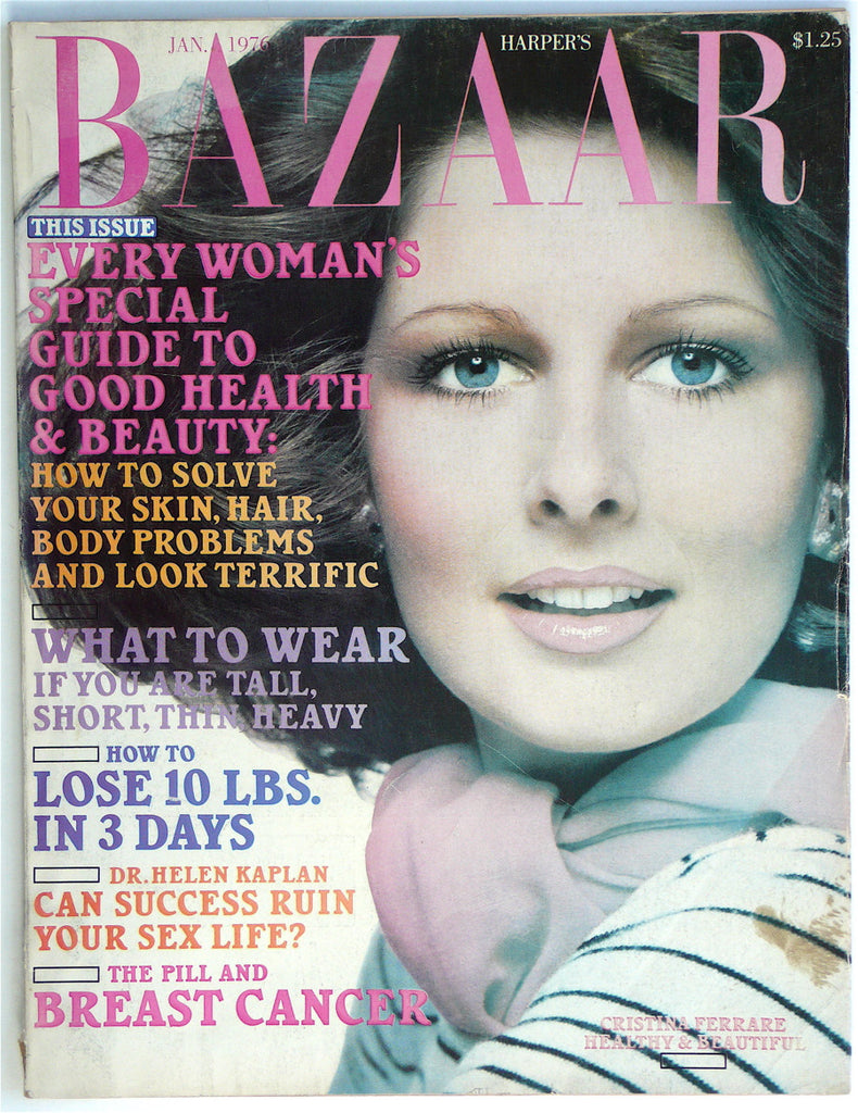 Harper's Bazaar January 1976 High Valley Books