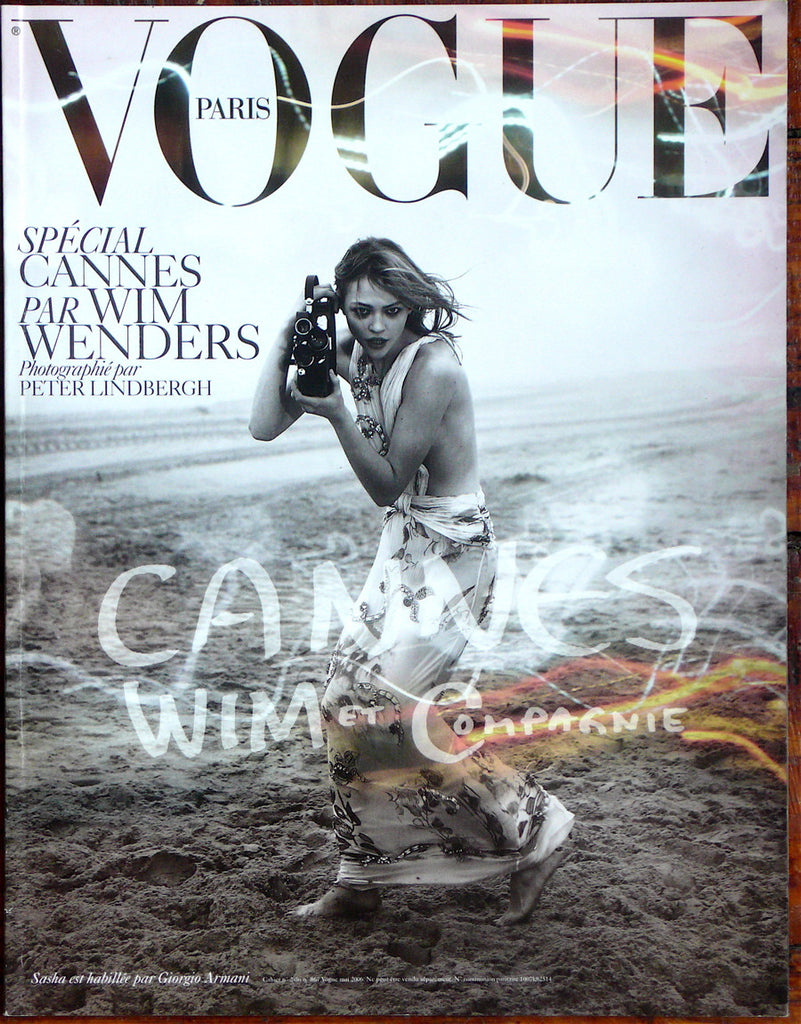 Paris Vogue Supplement "Special CANNES par WIM WENDERS" High Valley Books