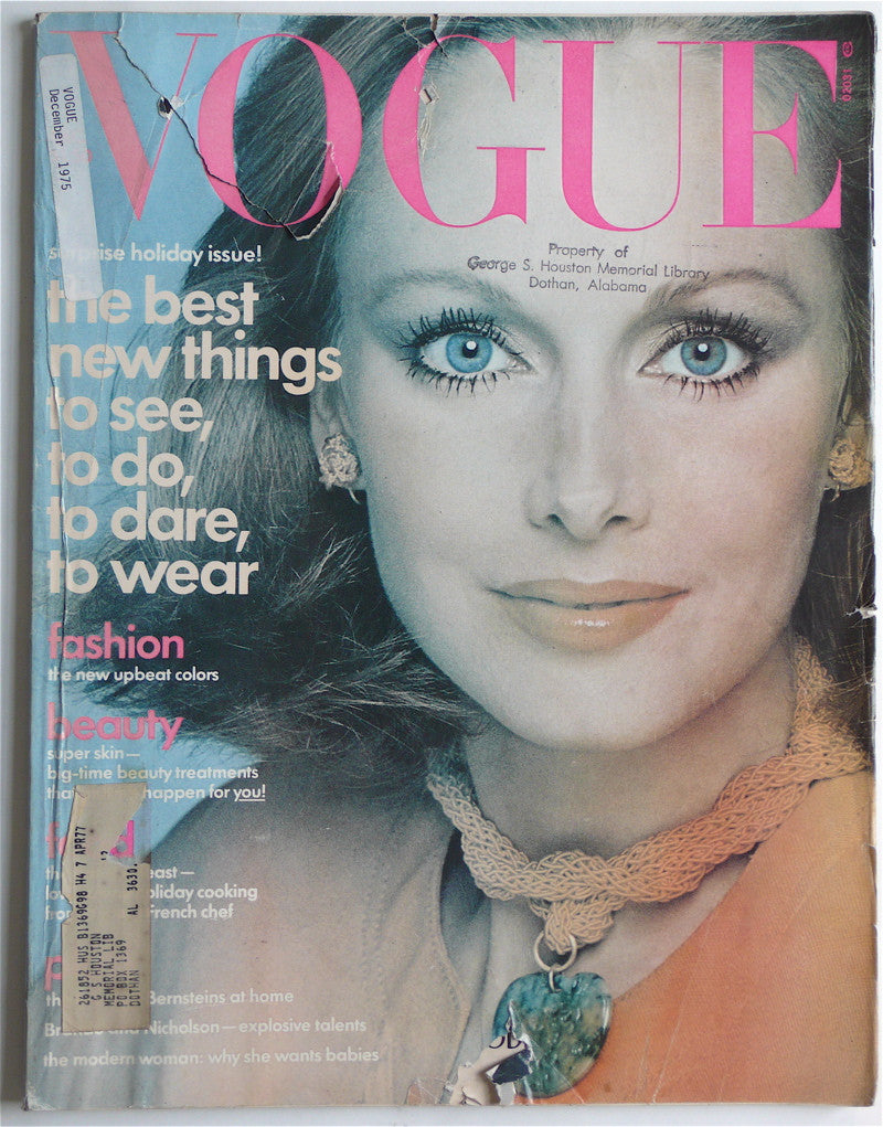 Vogue magazine December 1975 – High Valley Books