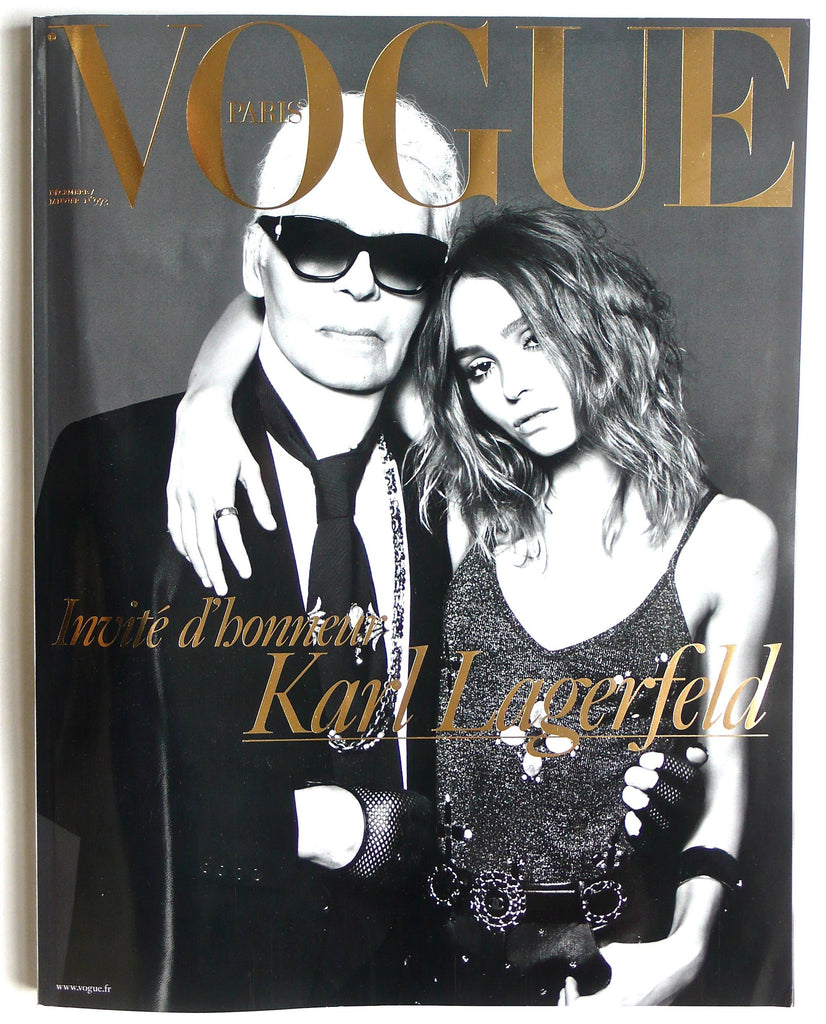 Dijk Delegeren bleek French Vogue edited by Karl Lagerfeld – High Valley Books