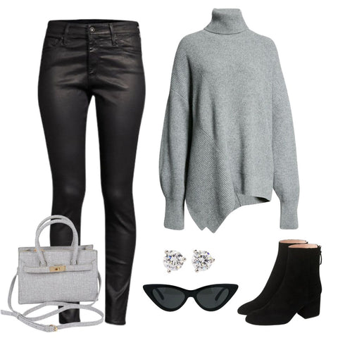 15 Leather Pants Outfit Ideas – The Style District