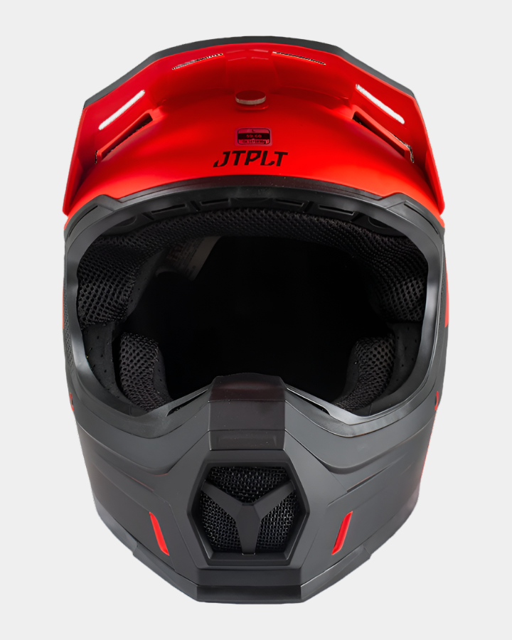 Jetpilot Vault Race Helmet - Red - Image 3