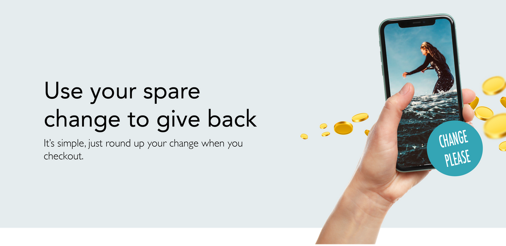 Round up your change to give back