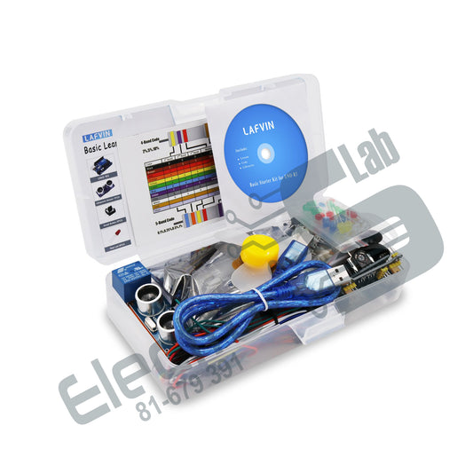 LAFVIN Basic Starter Kit for Arduino UNO(CH340) DIY Kit + Retail Box