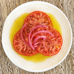 Donostia Foods Extra Virgin Olive Oil - with tomato and pickled onion