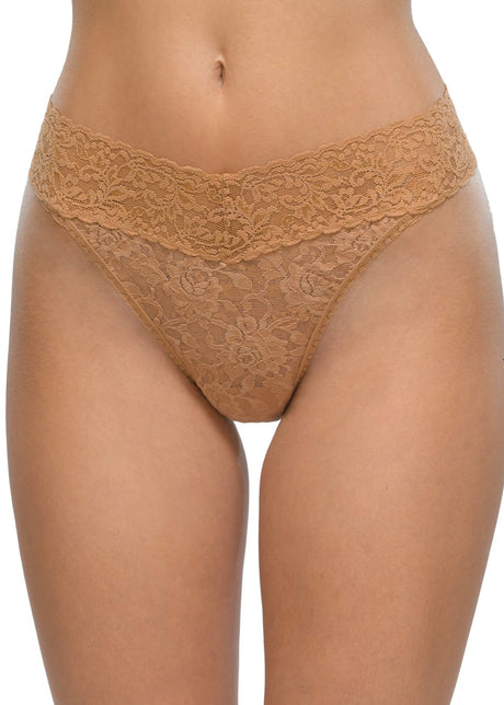 Signature Lace Thong – Red Ribbon