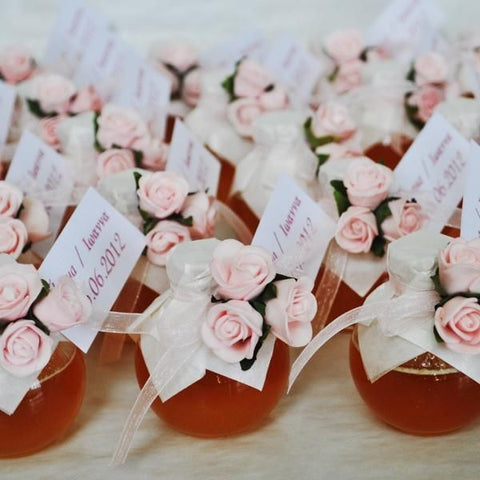 Tiny Honey Jar as One of the Best Wedding Favours in Ireland