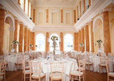 Beautiful Wedding Venues in Ireland - the Ballroom in Powerscourt House