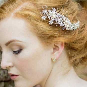 Florence Gold Wedding Hair Comb