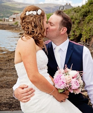 Handmade Lace & Pearl Poppy Headpiece