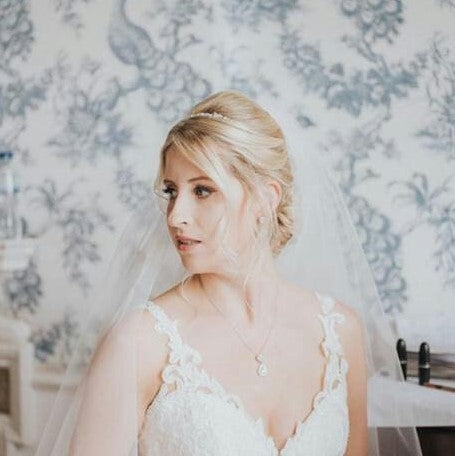 Real Bride Aimee Wears Jodie Set