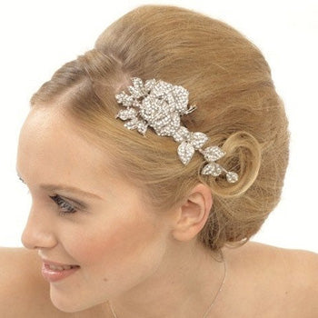 Mimosa Flower Hair Comb