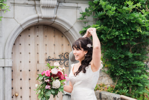 Lorna Hair Vine, Real Bride Vanessa