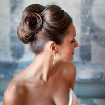 Structure Hair Up-style Wedding