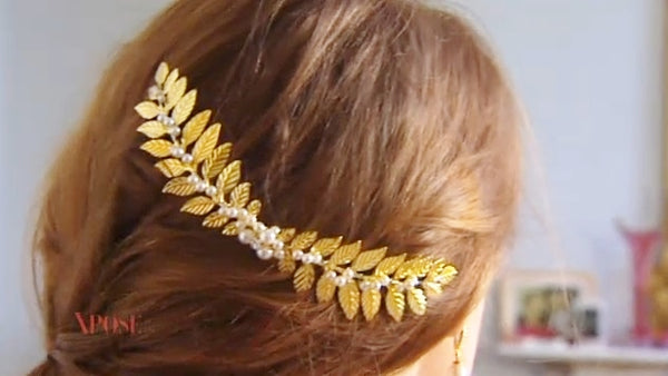 Laurel Gold Headpiece