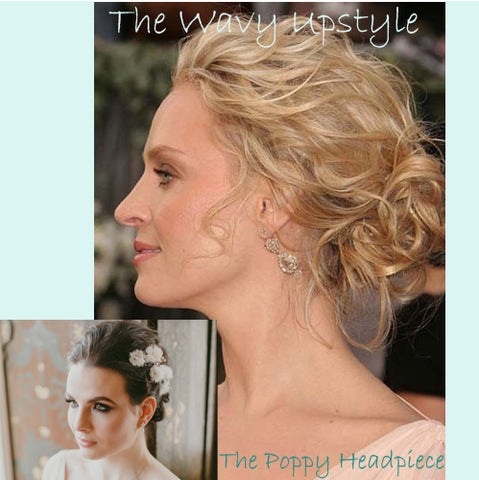 The Poppy Lace Headpiece