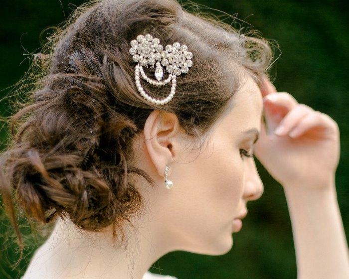 1920s hair piece