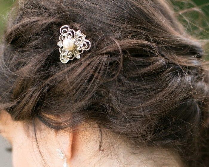 wedding hair clips