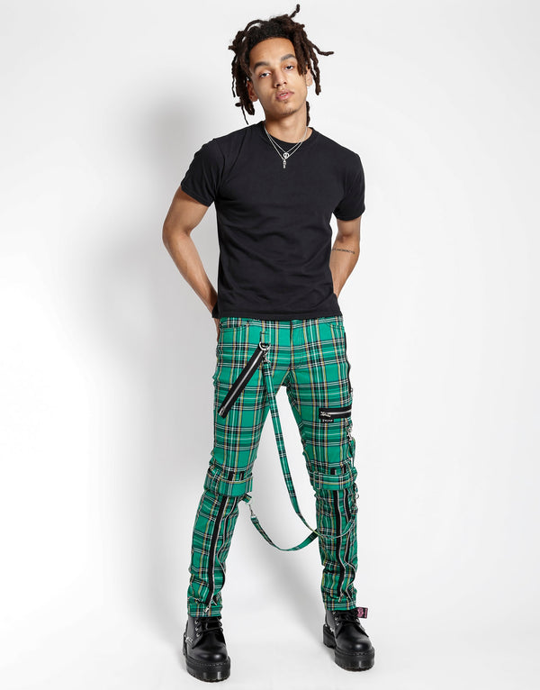 MADNESS PANT YELLOW/GREEN PLAID