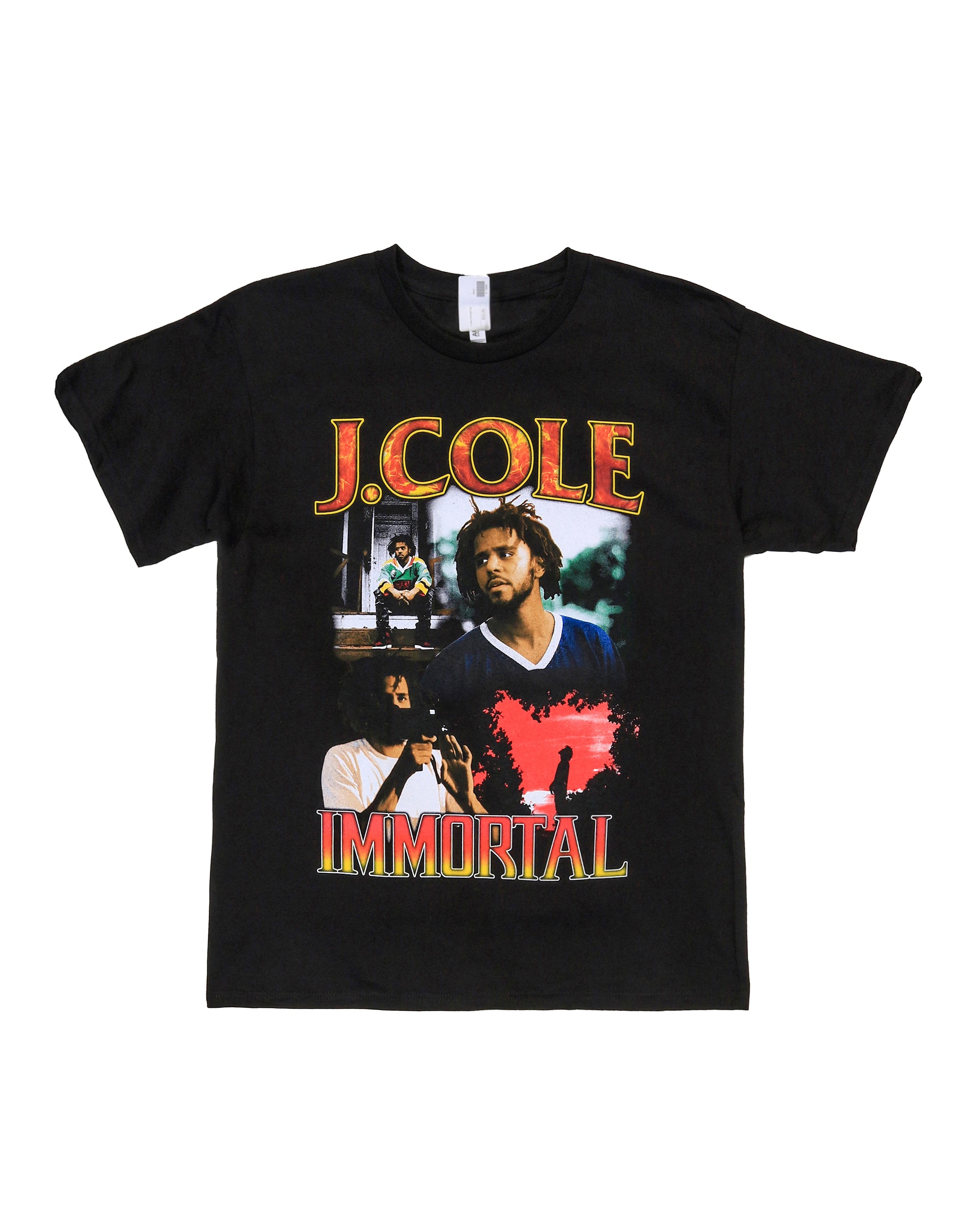 J. Cole Immortal Vintage Style Graphic Band Tee T Shirt