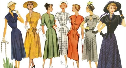 Forties Fashions - Everyday Women's Clothing in 1940s USA