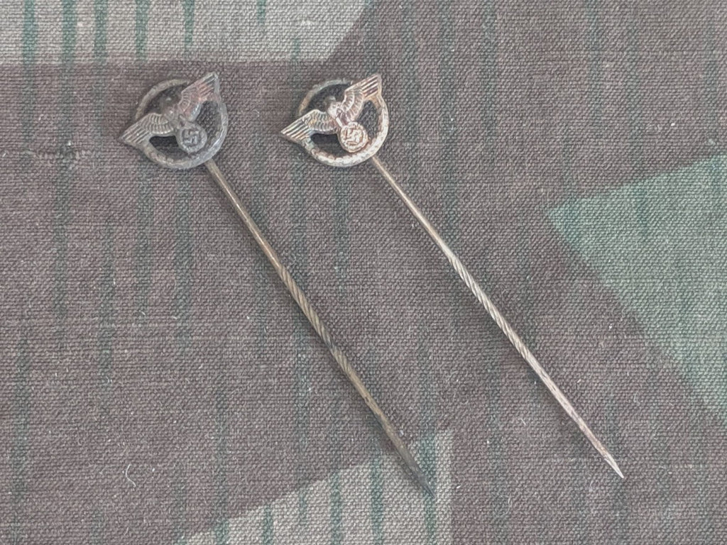 sponsored german post war, minesweeper stick pin original