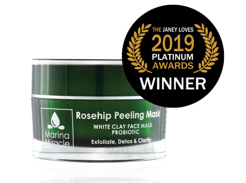 Legjobb hámlasztó bőrradír Rosehip Peeling Mask