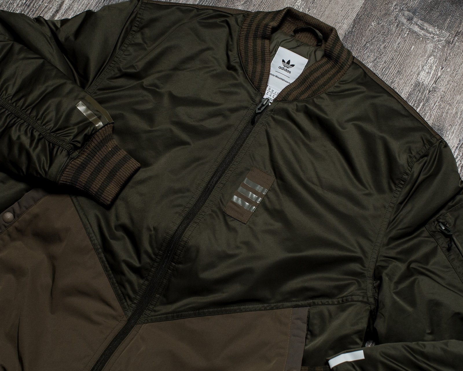 adidas white mountaineering flight jacket