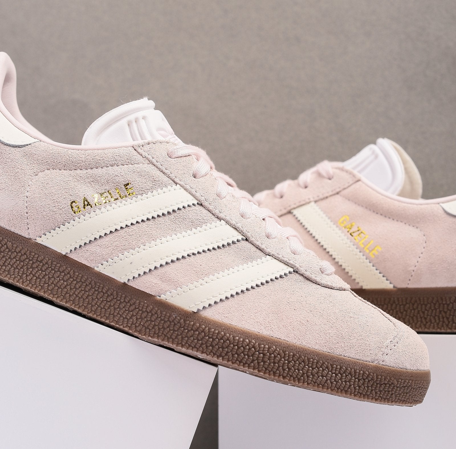 beige gazelles womens