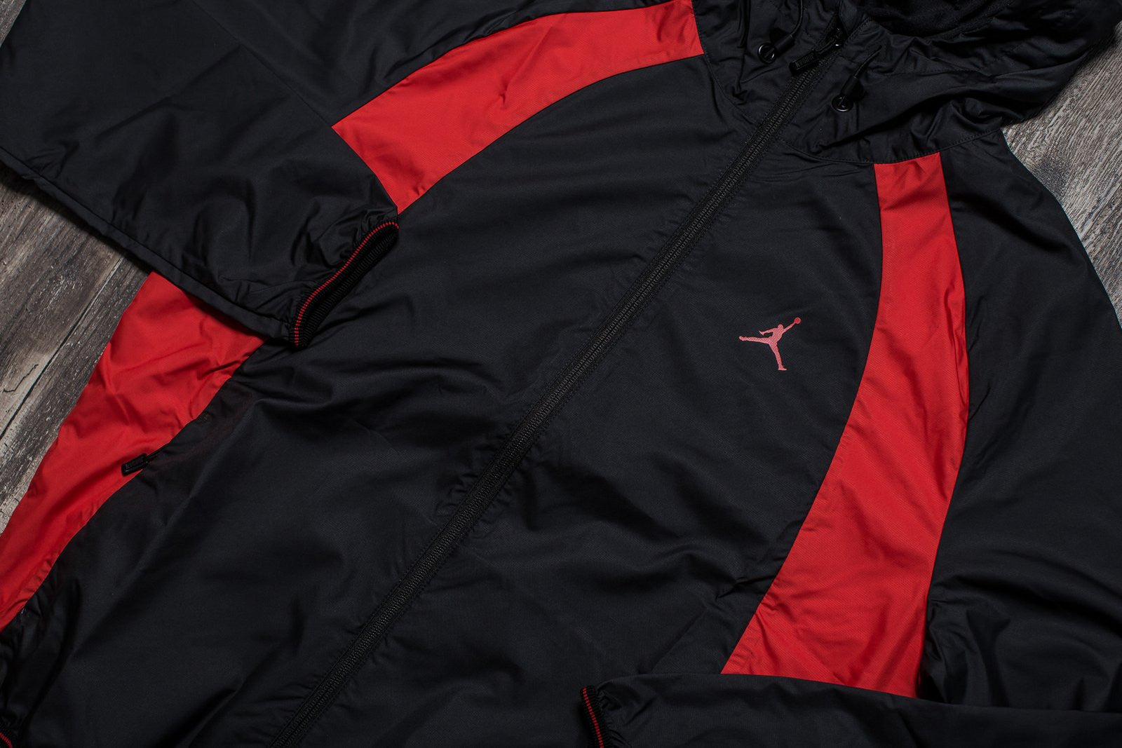 jordan wings windbreaker red